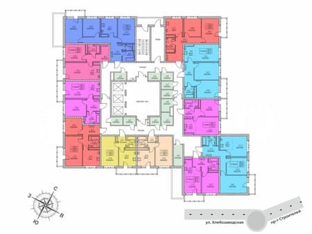 Продам трехкомнатную квартиру, 63.5 м², этаж 3 из 20. Фото 3