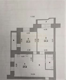 Продам трехкомнатную квартиру, 101 м², этаж 16 из 17. Фото 8