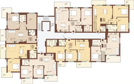 Продам двухкомнатную квартиру, 61 м², этаж 5 из 7. Фото 4