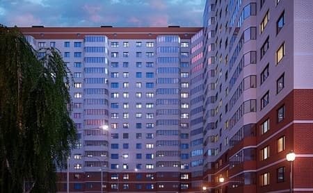 Купить однокомнатную квартиру, 41.35 м², 20 мин. до метро на транспорте, этаж 10 из 17. Фото 4
