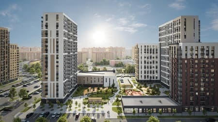 2-комн. квартира, 57.39 м²