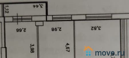 Объявление о продаже двухкомнатной квартиры, 62.1 м², этаж 8 из 18. Фото 2