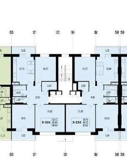 Продажа трехкомнатной квартиры, 84.5 м², этаж 3 из 4. Фото 7