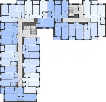 Продажа однокомнатной квартиры, 41.3 м², этаж 2 из 8. Фото 4