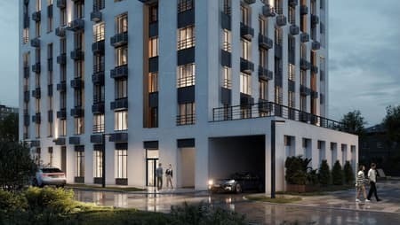 Купить трехкомнатную квартиру, 73.5 м², этаж 8 из 17. Фото 2