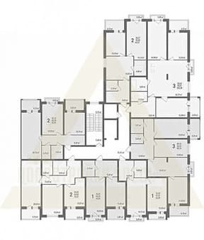 Продать однокомнатную квартиру, 44 м², этаж 8 из 8. Фото 3