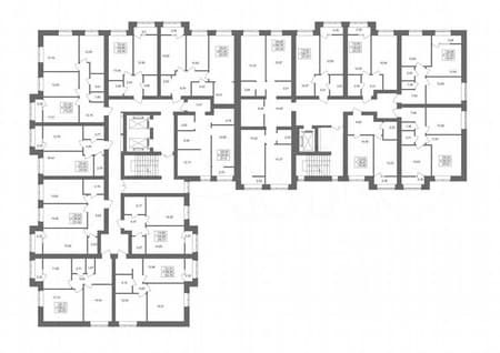 2-комн. квартира, 60.8 м²