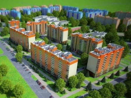 2-комн. квартира, 59.9 м²