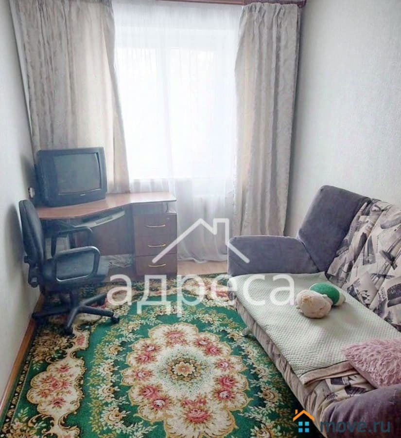 3-комн. квартира, 57.7 м²