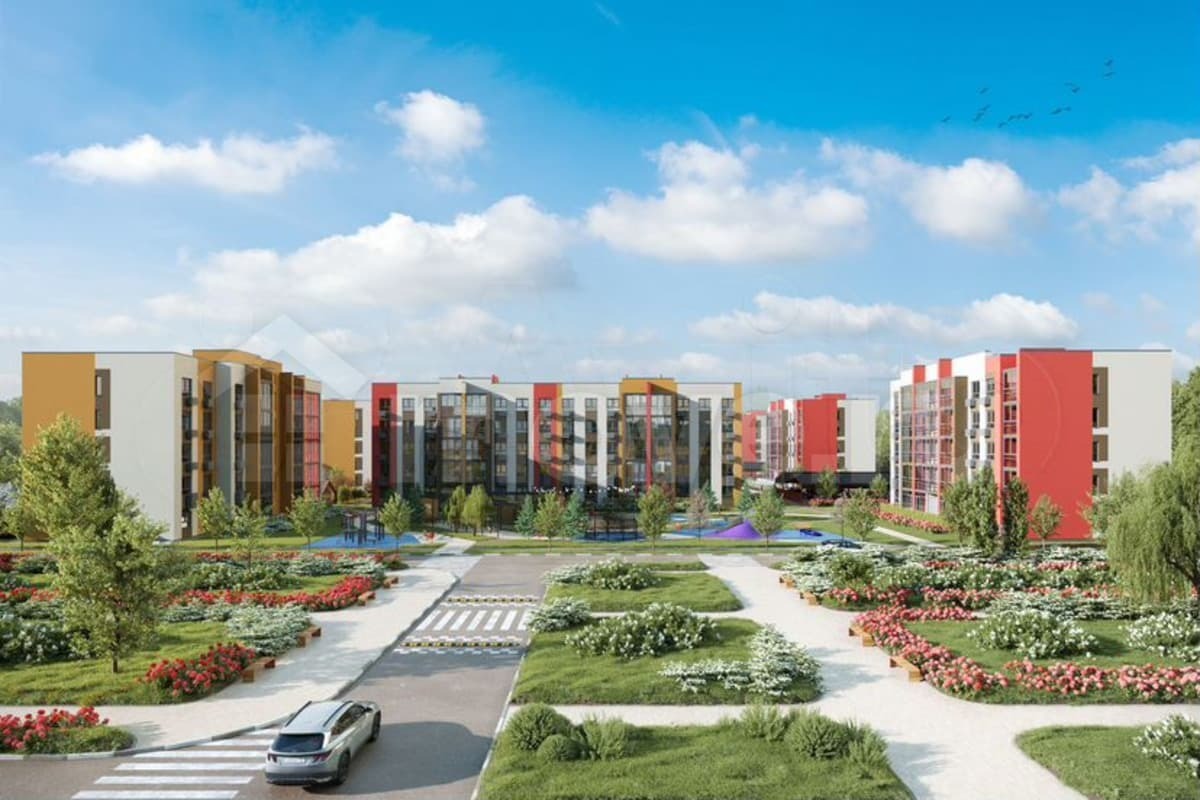 2-комн. квартира, 60.9 м²