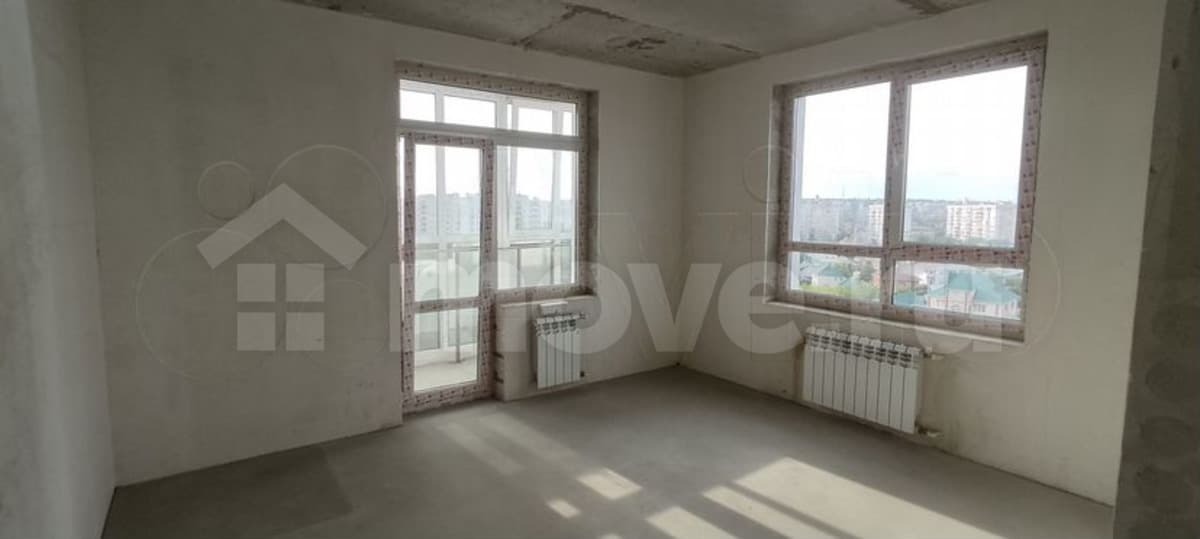 2-комн. квартира, 53.7 м²