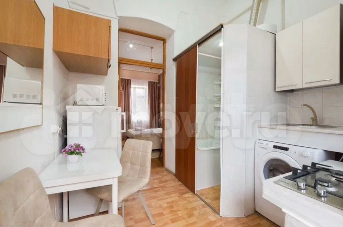 1-комн. квартира, 19 м²