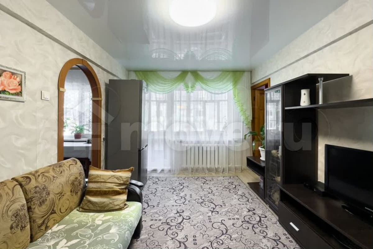 3-комн. квартира, 50.4 м²